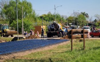 Intendencia realizó imprimación en la avenida Wilson Ferreira Aldunate