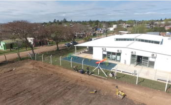 Intendente Lima destacó avances de las obras en la Plaza de Deportes de barrio Artigas