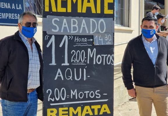 Intendencia realizó con éxito el remate de motos y anuncia un nuevo remate de lotes chatarra para el 25 de septiembre