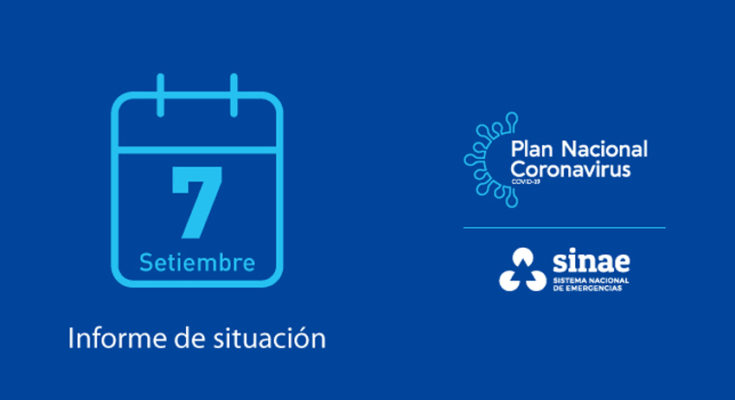 SINAE confirmó 1 nuevo caso de Covid-19 en Salto. Hay 46 personas cursando la enfermedad