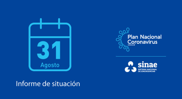 SINAE confirmó 8 nuevos casos de Covid-19 en Salto. Hay 50 personas cursando la enfermedad