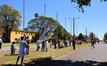 12 de octubre: Acto en Jardín de las Américas frente al Cuartel Gral. Artigas