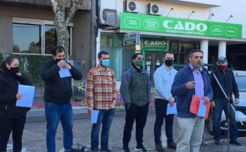 Nueva convocatoria a ex obreros de Salto Grande para este sábado en Plaza Artigas