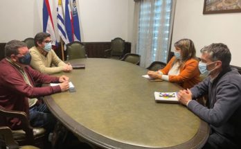 Autoridades de la Intendencia recibieron a la Directora del Instituto Nacional de Inclusión Social Adolescente