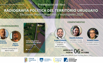 Presentación del libro “Radiografía  política del territorio uruguayo”