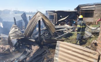 Información oficial sobre incendio en fincas de barrio La Amarilla