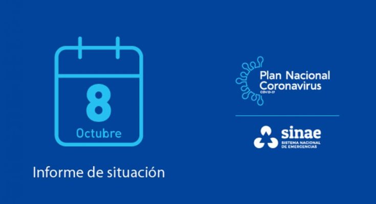 SINAE reportó 2 nuevos casos de Covid-19 en Salto. Hay 8 personas cursando la enfermedad