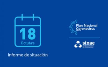 SINAE reportó un nuevo caso de Covid-19 en Salto.  Hay 7 personas cursando la enfermedad