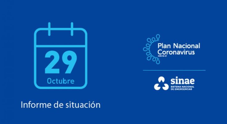 SINAE reportó un nuevo caso de Covid-19 en Salto. Hay 4 personas cursando la enfermedad