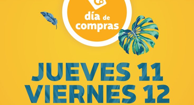 Este jueves y viernes se realiza una nueva edición del Día de Compras