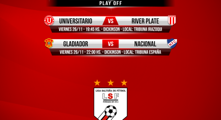 Los detalles del Play Off en la Divisional A