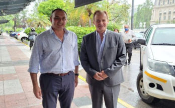 Carlos Albisu se reunió con el Gobernador de Entre Ríos Gustavo Bordet