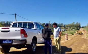 Intendencia de Salto realiza trabajos en la avenida Concordia