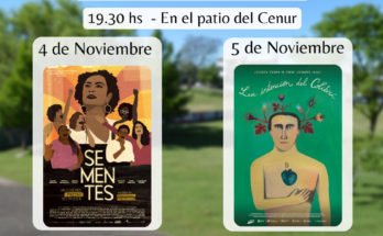 Dos días de cine al aire libre en el patio de la sede Salto Udelar del Cenur Litoral Norte