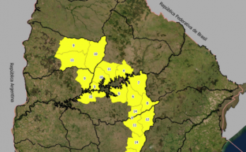 Declaran emergencia agropecuaria para Durazno, Florida, Paysandú, Río Negro y Tacuarembó