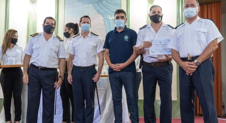 Intendente Lima recibió reconocimiento en el Aniversario de la Policía Nacional