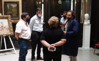 Volvió a Salto el cuadro de Blanes «El gaucho de la sierra»