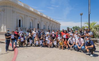 Intendente Lima entregó 54 comodatos del Programa de Mejoramiento Barrial Barrio Artigas