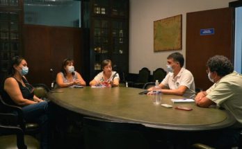 Intendente Lima recibió a integrantes del Grupo Puente Salto – Concordia