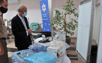Sanidad de las Fuerzas Armadas recibió donación de material sanitario