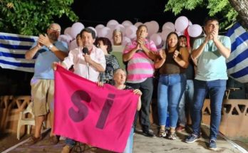 La Agrupación “Sumamos por más” de Marcelo Panissa se suma al Frente Amplio y vota SI el próximo 27 de marzo