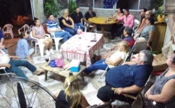 Álvaro Lima participó de asamblea con vecinos de barrio Saladero con la Lista 1916