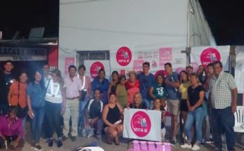 Diputado Lima habló en barrio La Estrella sobre la importancia de derogar los 135 artículos de la LUC