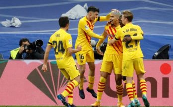 España: Barcelona, con gol Ronald Araujo, goleó 4-0 a Real Madrid, que tuvo a Valverde