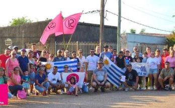 Puerta a puerta por el SÍ en barrio Ayuí Norte