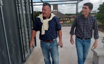 Avanza la construcción del nuevo salón comunal en Sarandí de Arapey