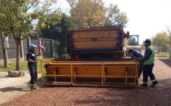 Intendente Lima informó sobre los avances de obras en calles de barrio Horacio Quiroga