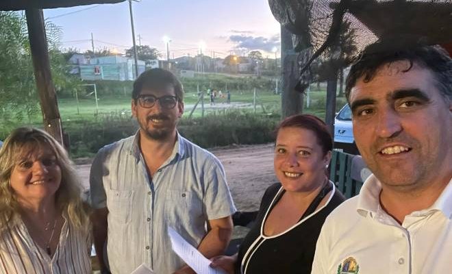 El intendente Andrés Lima hizo entrega de nuevos permisos de usufructo en barrio La Amarilla