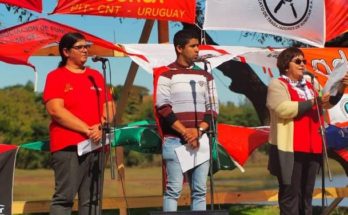 Este 1 de mayo se realizó el acto del PIT CNT por el Día Internacional de los Trabajadores