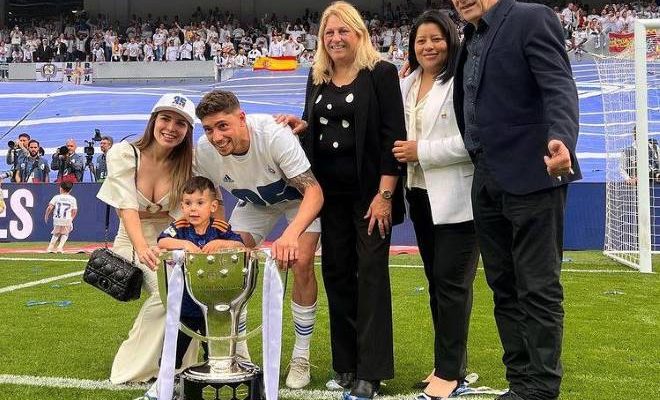 España: Federico Valverde llegó a su quinto título con la camiseta del Real Madrid