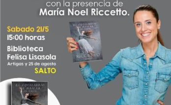 Este sábado se presenta en la Biblioteca Felisa Lisasola “El equilibrio de bailar, La Historia De María Noel Riccetto”