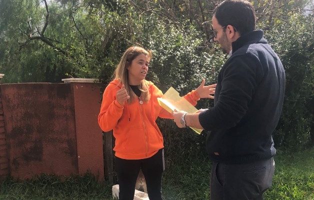 Edil Marziotte adjunta carta de vecinos a reclamo por camino a Escuela 70