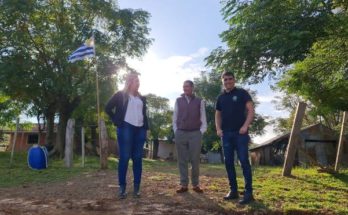 Intendente Andrés Lima realizó gira por el municipio de Mataojo