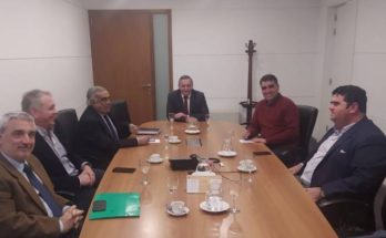 Intendente Lima se reunió con el presidente Lacalle y el Secretario de Presidencia por tema políticas de frontera