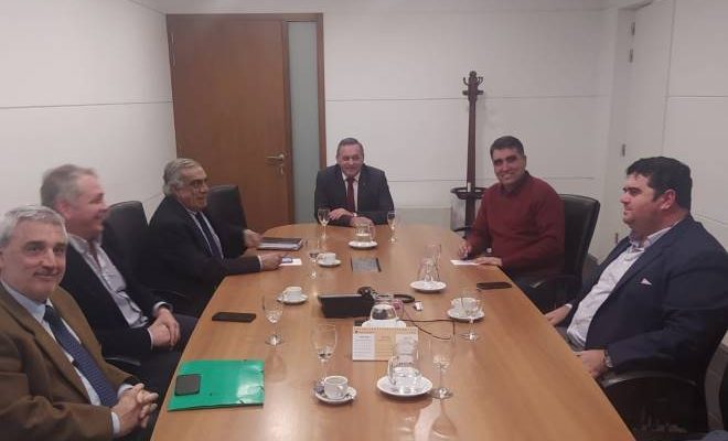 Intendente Lima se reunió con el presidente Lacalle y el Secretario de Presidencia por tema políticas de frontera