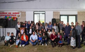 Diputado Lima encabezó presentación de obras de la Casa del Grupo de Padres de Niños con Discapacidad