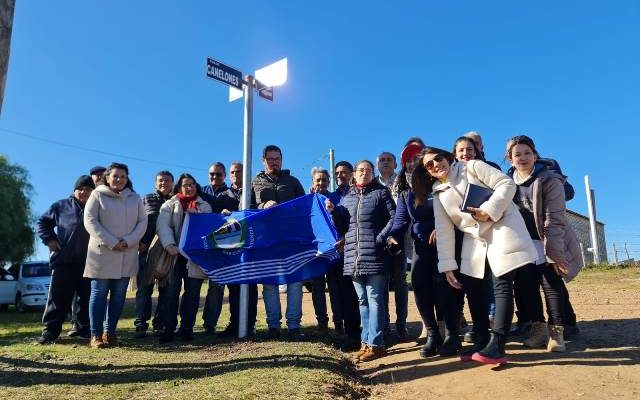 Inauguraron nuevo nomenclátor de barrio Mevir en Villa Constitución