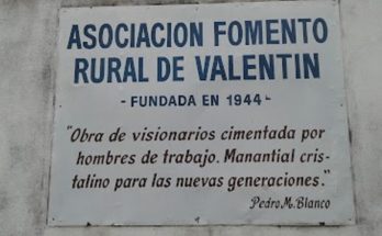 Asociación Fomento Rural de Valentín realizó su Asamblea General Ordinaria y eligió el Directorio