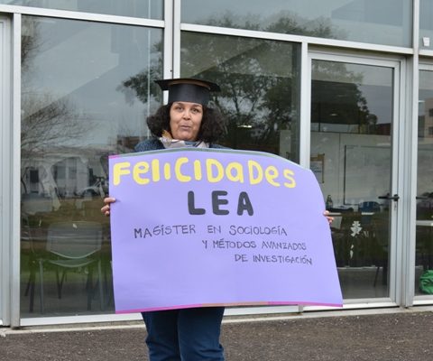 La Magister Lea Silva aprobó su defensa de Tesis de la Maestría en Sociología y Métodos Avanzados de Investigación