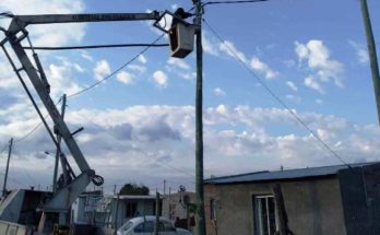 Andrés Lima dijo que el barrio Los Teros ya cuenta con alumbrado público