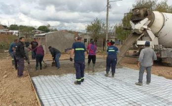 Construyen local para el Merendero “Nuestro Sueño” de barrio Quiroga