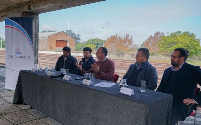 Salto Grande concreta un paso clave para convertir a Salto en un Hub Logístico Multimodal para la región