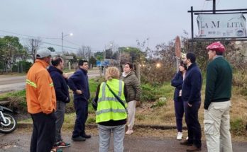 Edil Marziotte solicita intervención en canal de agua del barrio Gallino Oeste