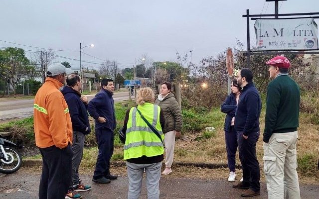 Edil Marziotte solicita intervención en canal de agua del barrio Gallino Oeste