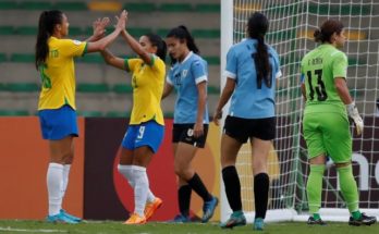 Copa América femenina: Uruguay, de forma previsible, cayó 3-0 con Brasil en Armenia