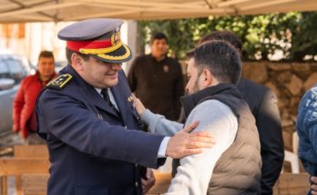 Coordinador del CECOED asistió a la asunción del nuevo jefe de Región I del Comando de Bomberos